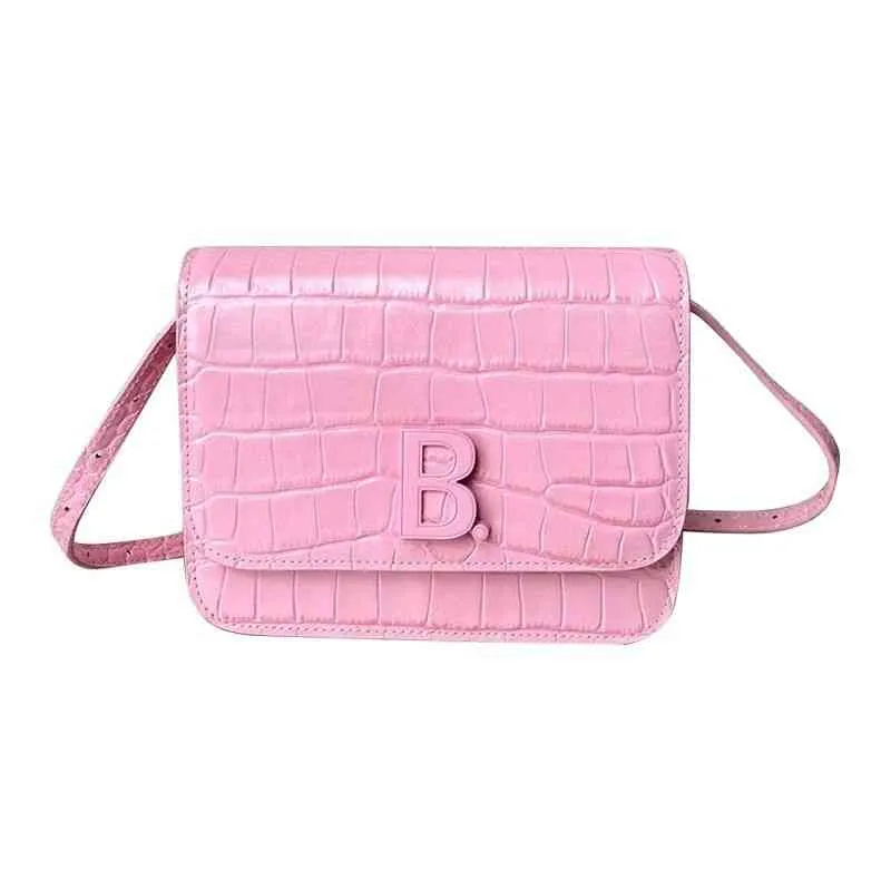 Sacs à main 70% Off sac minorité française femme nouvelle boîte tofu crocodile polyvalente One Shoulder Messenges