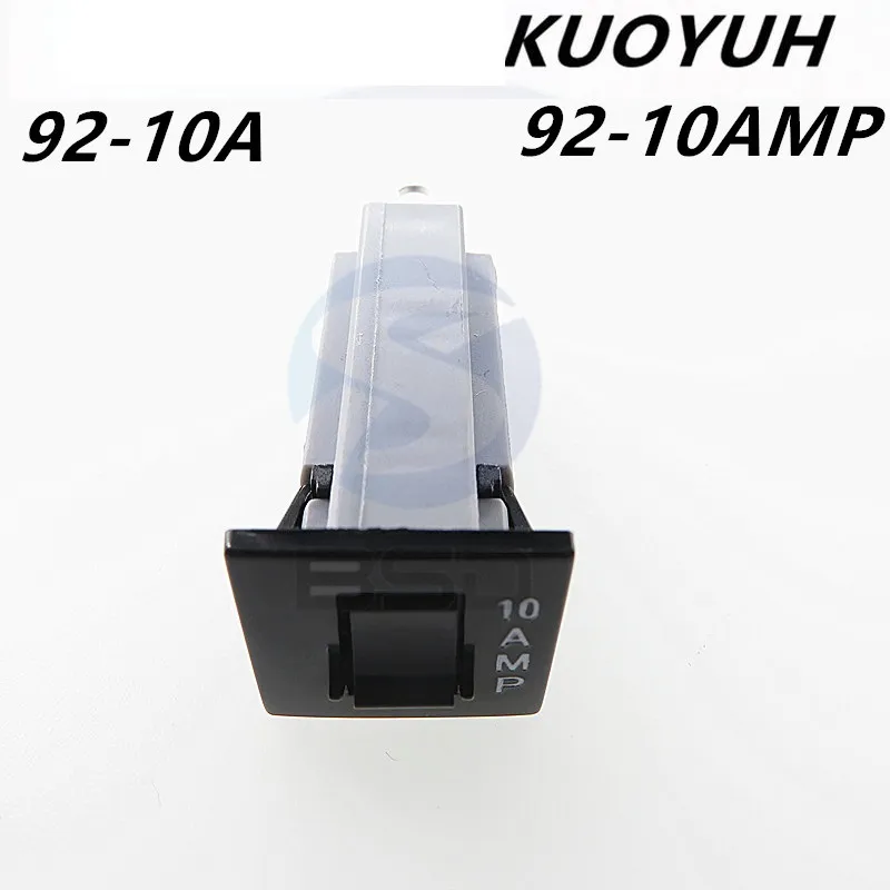 1 pièces KUOYUH 92-10A 92-10AMP disjoncteurs protecteur interrupteur de surintensité moteur Protection du compteur