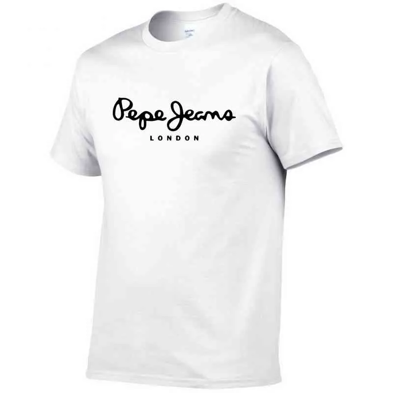 2022 새로운 Pepe 100 % 코튼 티셔츠 여름 남성 / 여성의 짧은 SVE 인기 오 넥 TE 셔츠 탑스 유니섹스