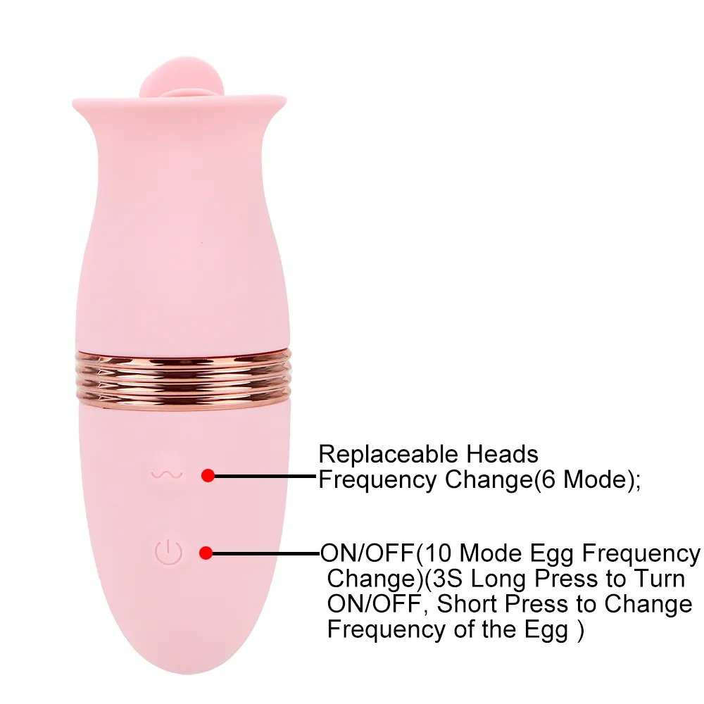 Lambida de língua/chupar/pular ovos bico vibrador de vibrador sexy brinquedos para mulheres clitóris estimulador feminino masturbação feminina