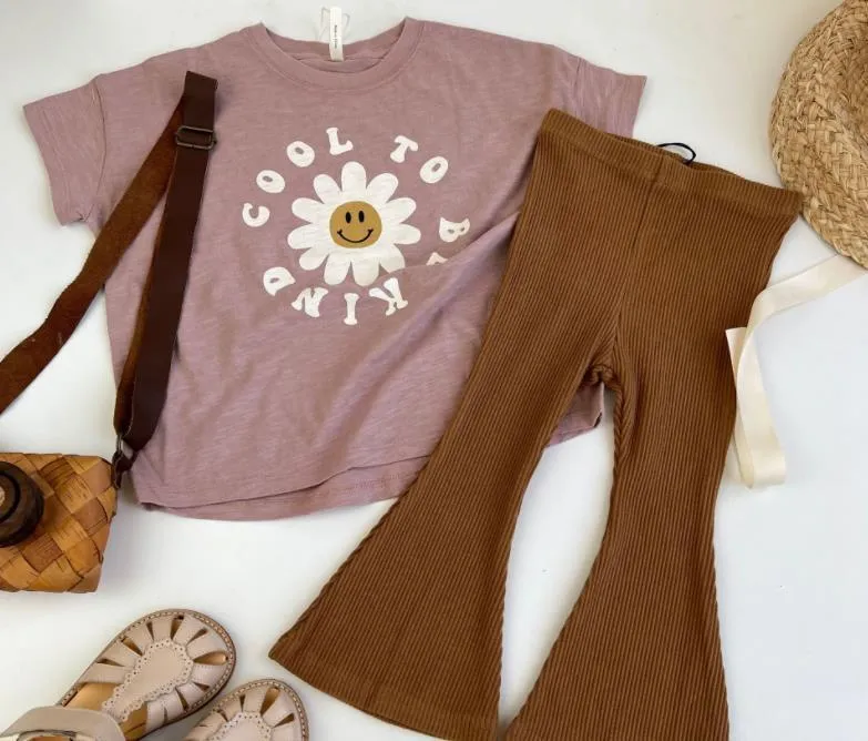 브랜드 RC 여름 어린이 티셔츠 소년 소녀 아기 짧은 소매 셔츠 갈매기 쉘 탑 미국 복고풍 유행 티 베이비 옷