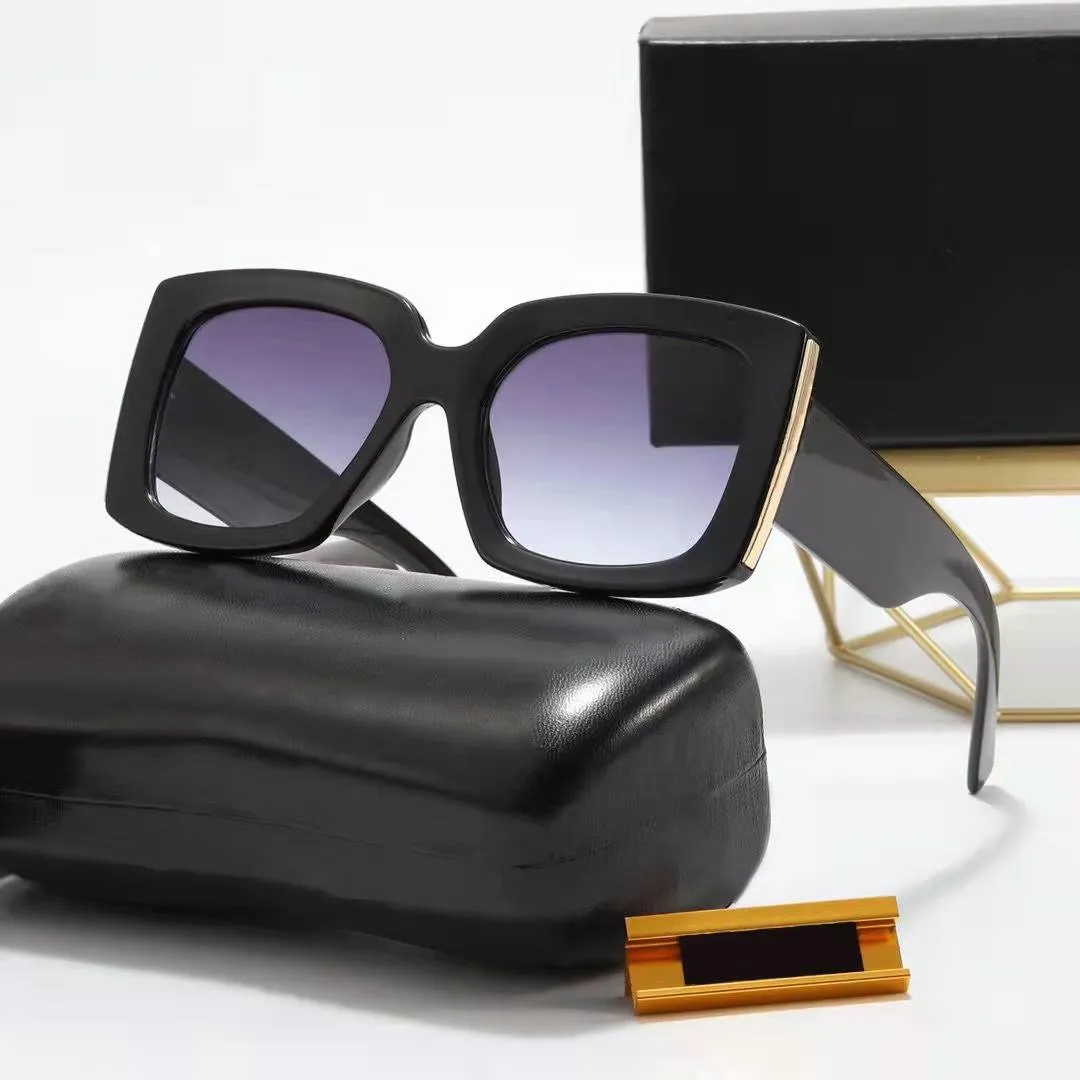Fashion Square Okulary okulary okulary przeciwsłoneczne projektanta marka czarna metalowa ramka ciemna szklana soczewki dla mężczyzn Better Brown278k