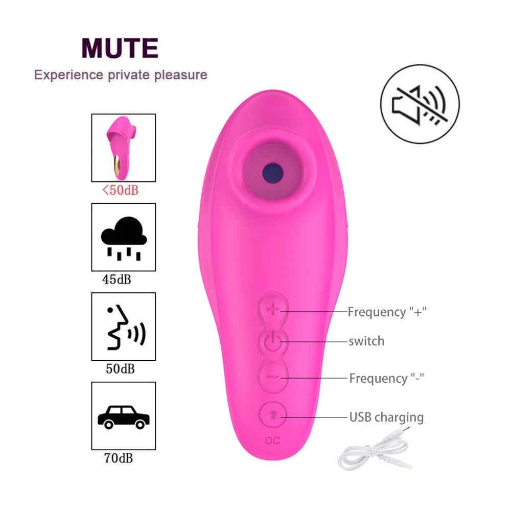 VETIRY Clit Sucker Vibrator Vinger 10 Trillingen sexy Orale Likken Clitoris Stimulator Tepel Zuigen Speelgoed Voor Paar