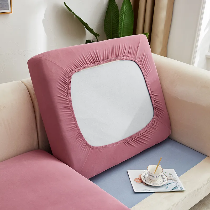 Solidna elastyczna poduszka do siedzenia na rozciąganie sofy dla mebli do salonu ochraniacz kanapy na okładkę zdejmowaną 220615