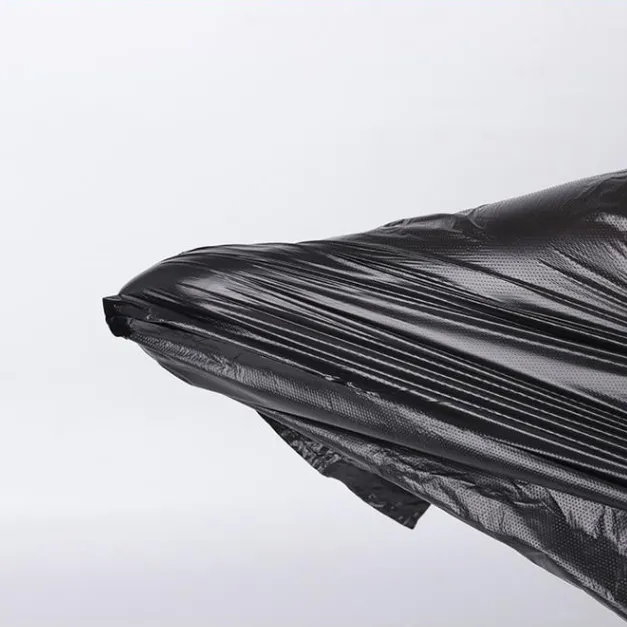 100 pièces grands sacs à ordures noir épaissir jetable sac de déchets environnementaux confidentialité sacs poubelle en plastique