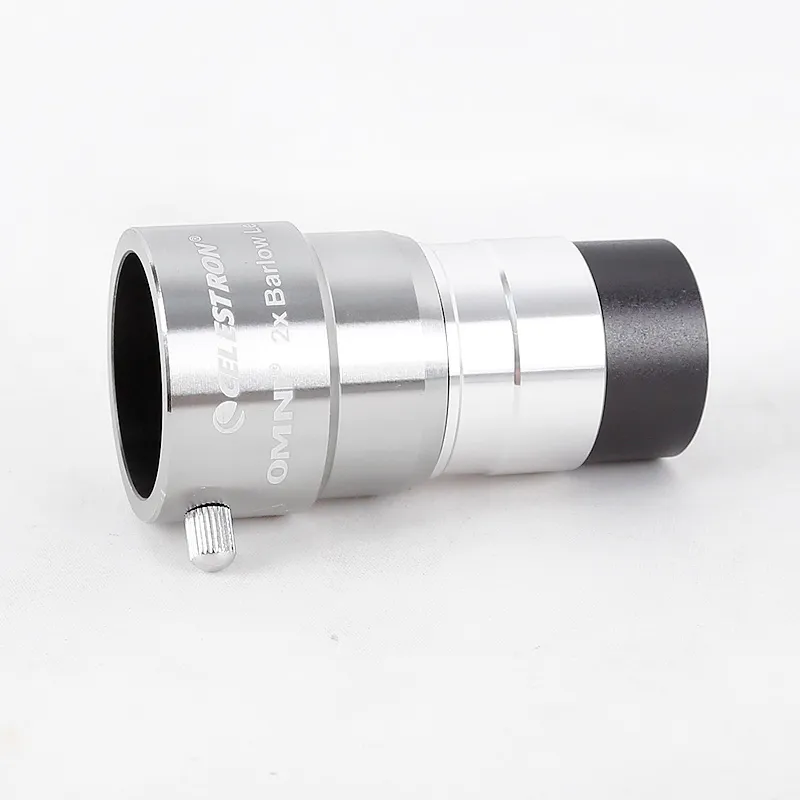 Celestron Omni 2x Barlow Lens Hochdefinitionslens Astronomische Teleskop-Vergrößerung Lens Professionelles Teleskopzubehör