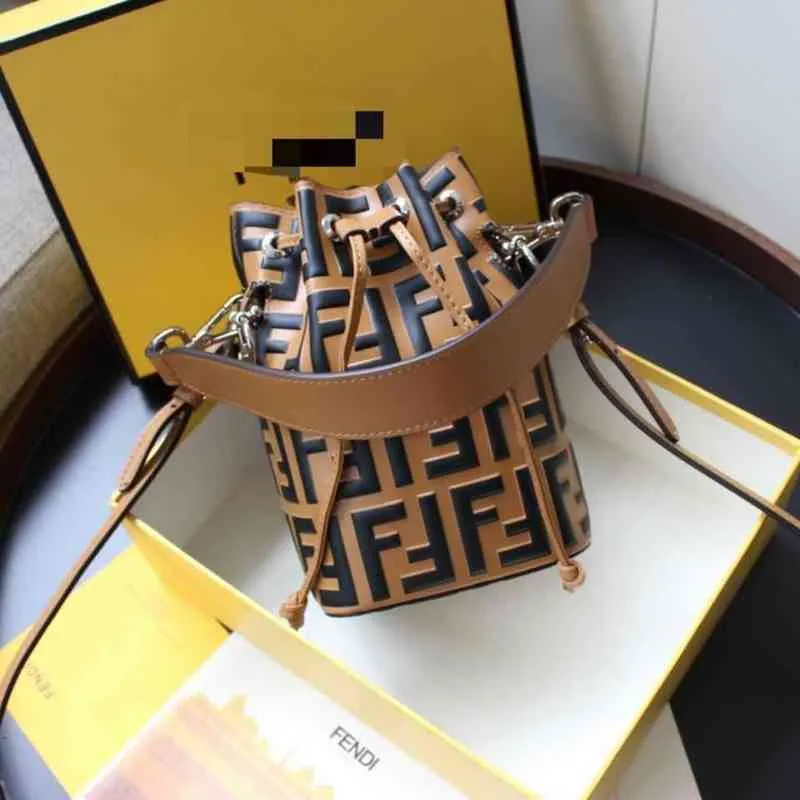 Factory Online Export Designer Borse Tote Fashion Mini Bucket Drawstring Bag