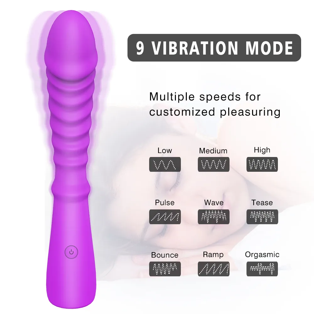 Waterproof Powerful Vibrator sexy Toys G-Spot Clitoris Stimulator for Women Couples Beginner's Vibe Vagina Dildo Adults 18 Shop