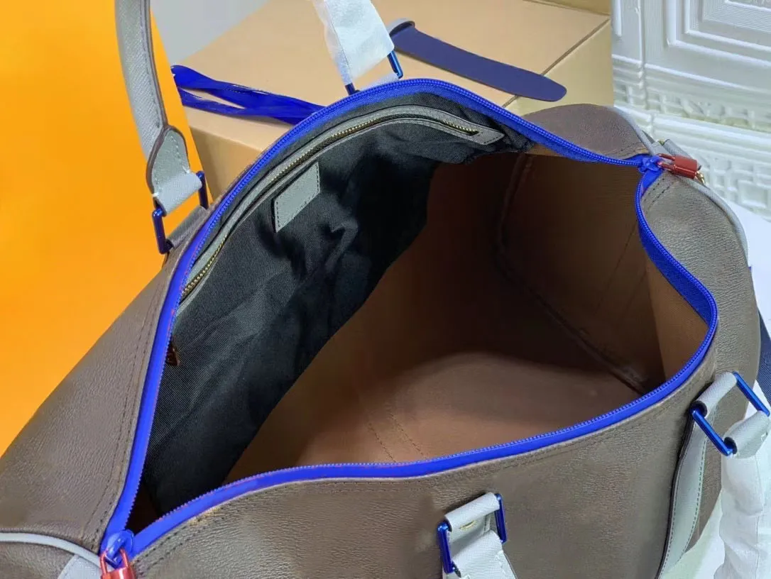 Top qualidade New Men Bag Duffle Mulheres Viagem Bolsas de bagagem de mão PU bolsas de couro PU