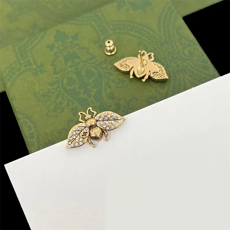 Fashion Luxury Necklace Pendant Ladies Designer New Bee Bracelet Stud Earrings Bracelet Jewelry Classic Ladies bangle Friends Jewe306Z