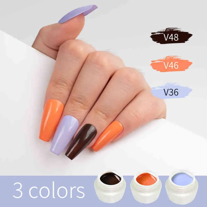 Nexy Nail Gel Kit 5g Peinture Soild Mud Épaisseur UV LED Semi Permanante beauté S Polish Great Coverage Vernis 0328