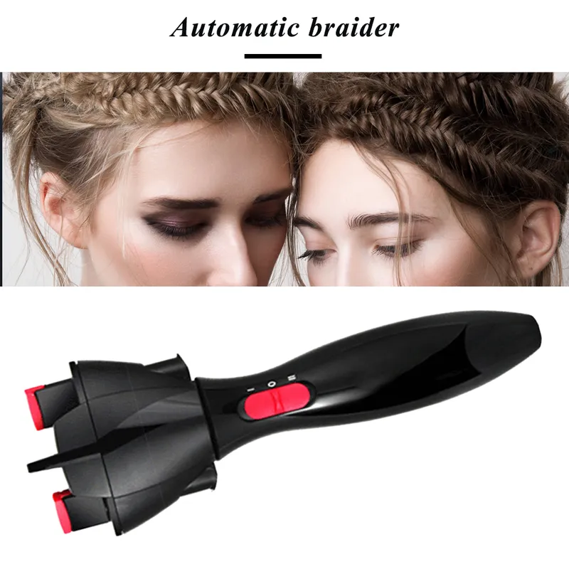 エレクトリックヘアブレイダーオートマチックブレイダー編みデバイスヘアブレイダーマシン編組ヘアスタイルヘアスタイリングツール2206217017976