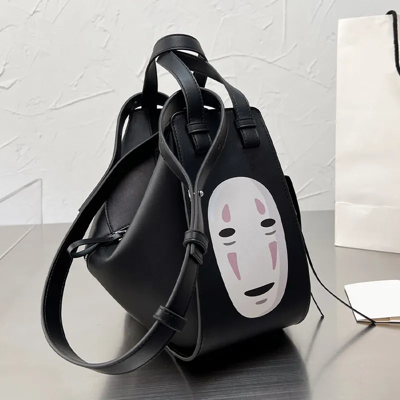 Designer Women Bag Bagpack Borse Bagpacks femminile Fumetto maschile senza volto Spirited Away Awpack Suncha Bag215G215G