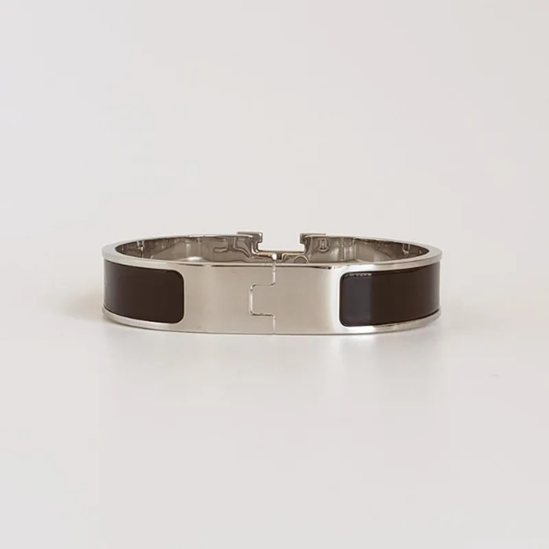 Diseño de diseñador de alta calidad Brazalete de acero inoxidable astilla amor hebilla pulsera joyería de moda hombres y mujeres pulseras191z