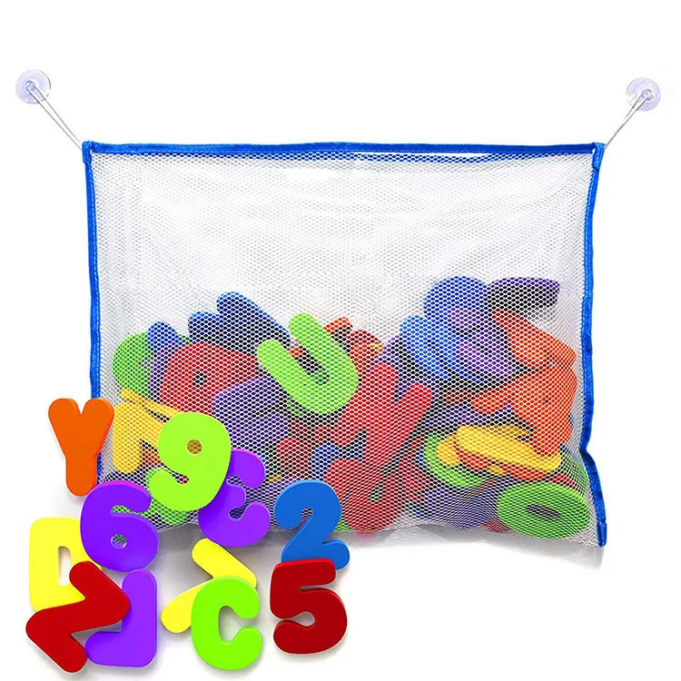 Puzzle Bath Toys EVA Letter Transportation Paste Kindergarten Cognitive Words jigsaw Bathroom Game Kids Education Toy 220531