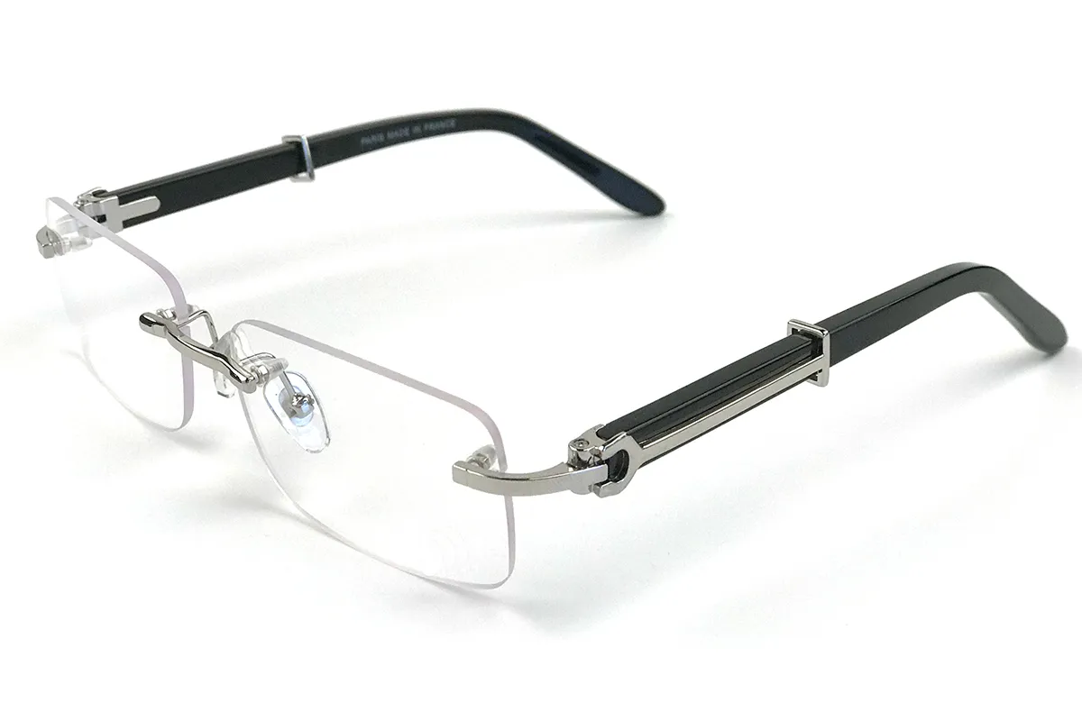 Carti Buffalo Horn Brillen Damen Designer Sonnenbrille getönte Farbe Len Männer Vintage Form Mann Sonnenbrille Damen Brillen Schwarz Sung195L