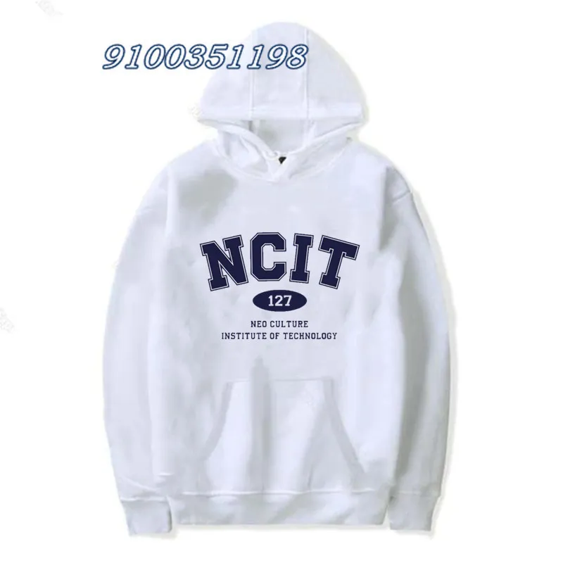 KPOP Fani Ubrania Koreańska moda NCT NCT Neo Culture Institute of Technology NCT ​​127 Bluzy Kobieta z Hoodwear Streetwear 220816