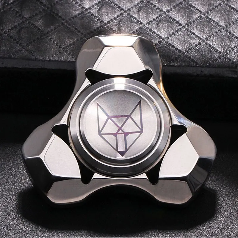 Stainless Steel Hand Spinner Fidget Silent Bearing Zinc Alloy Metal Ball Mute Edc Toys Finger Gyro Relieve Stress Boy Xmas Gift 220427