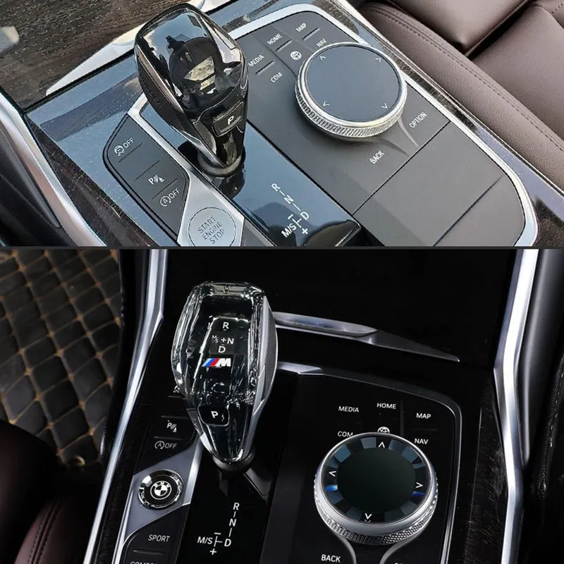 ينطبق على BMW Crystal Gear Shifter ثلاثة قطعة مجموعة 3/4/5/7 / X سلسلة / 6GT