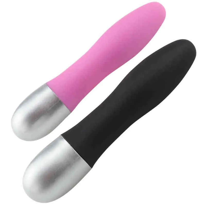 Wibratory Produkty dla dorosłych seksu Mały King Kong Srebrny Hat Waterproof Silent Av Vibrating Masaż Stick Damskie urządzenie 220713