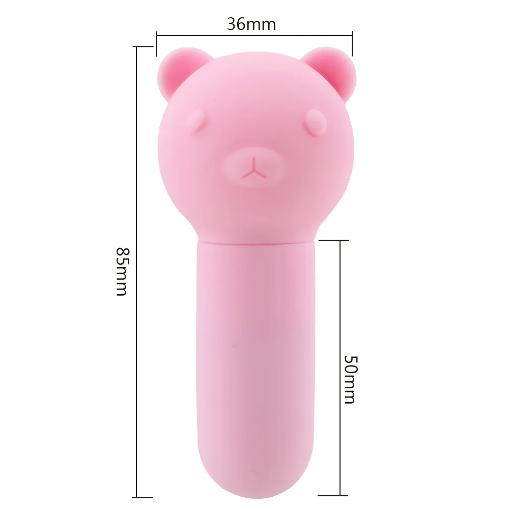 Olo kule vibrator vibrerande äggklitoris stimulator sexiga leksaker för kvinnor 10 frekvens USB laddning g-spot massager liten björn