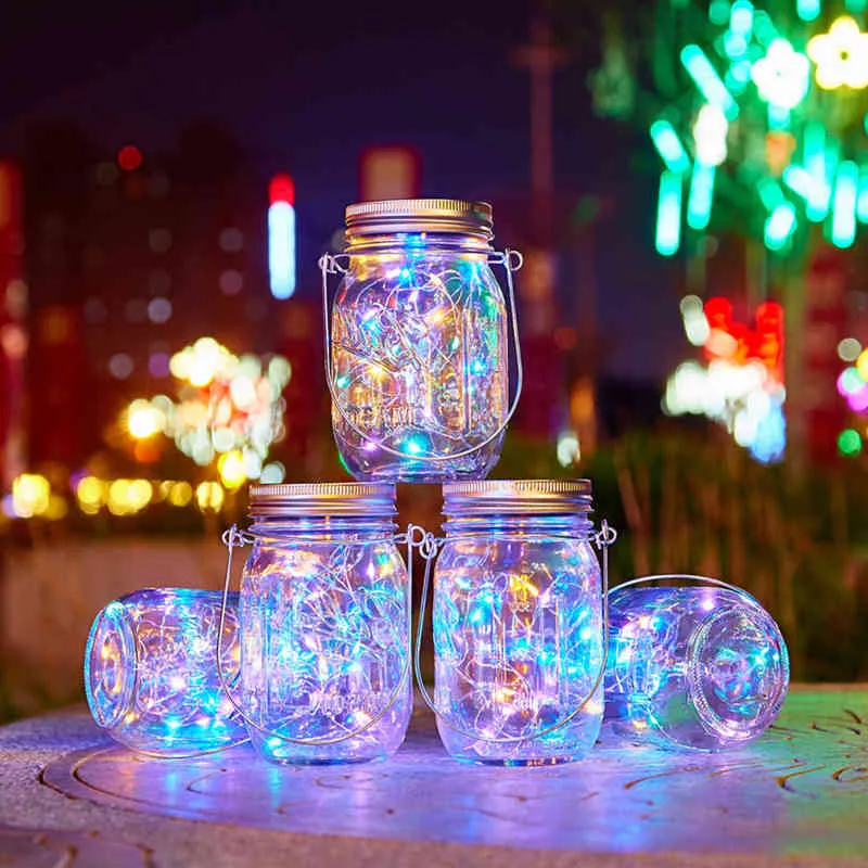 ПК светодиоды Fairy Light Solator для масона вставка для крышки вставка цвета.