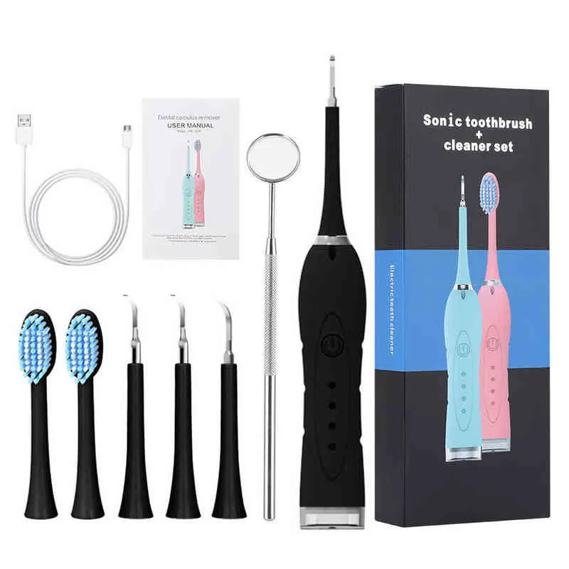 third generation gear seven in one dental cleaner electric household portable toothbrush vibrator 220627