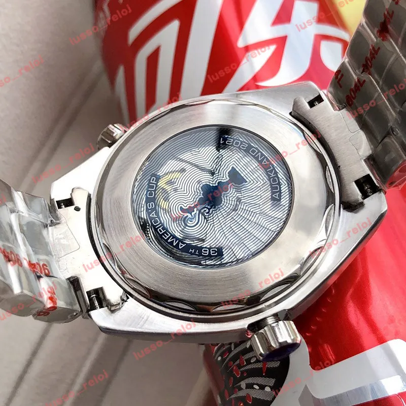 Bisel de cerámica Honors para hombre Reloj de lujo automático 36.ª COPA DE AMÉRICA El movimiento limitado más antiguo del mundo 600 m montre de luxe258S