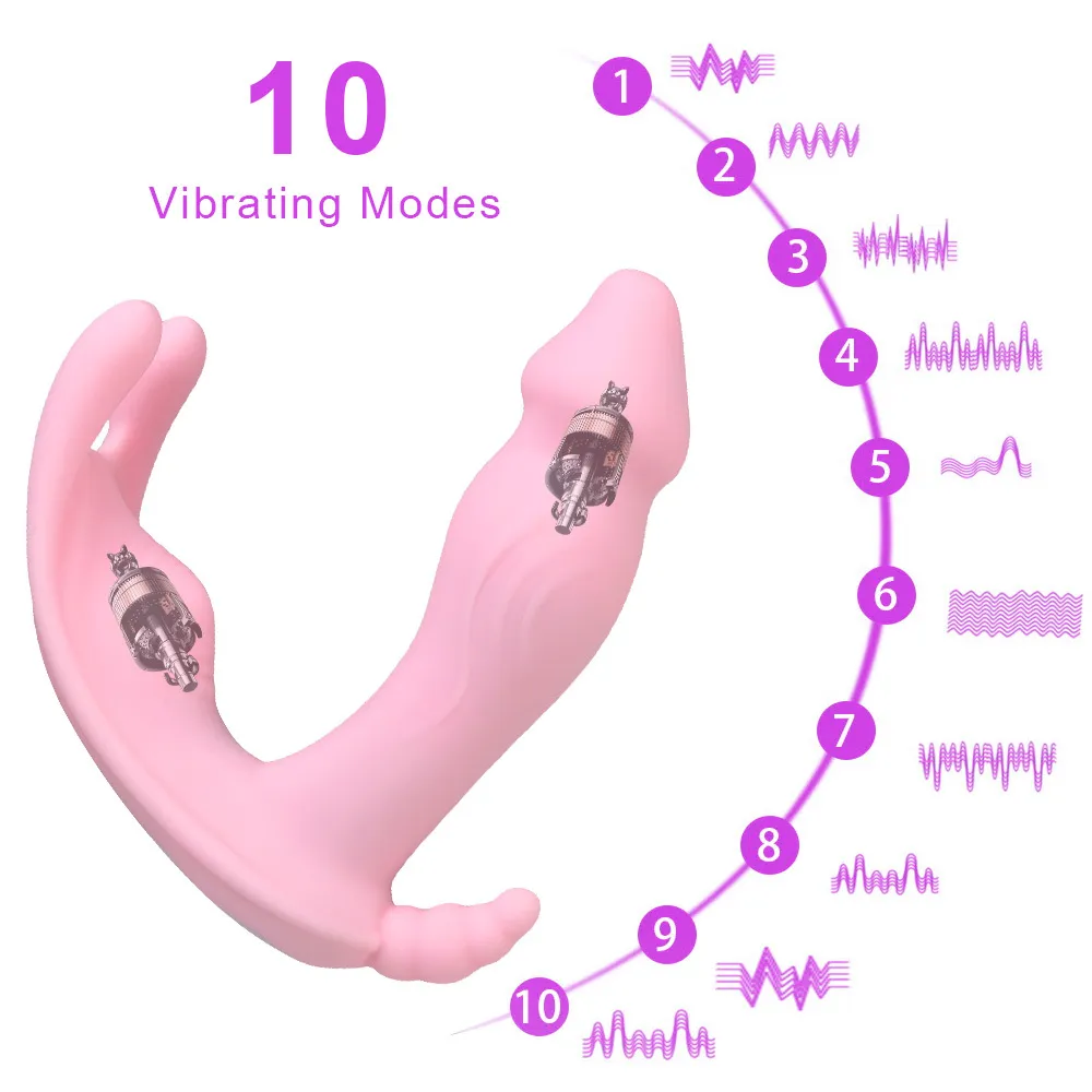 Clitoris Stimulator Draadloze Afstandsbediening Vrouwelijke Masturbator Draagbare Vibrator Erotische G-spot Massage sexy Speelgoed voor Vrouwen