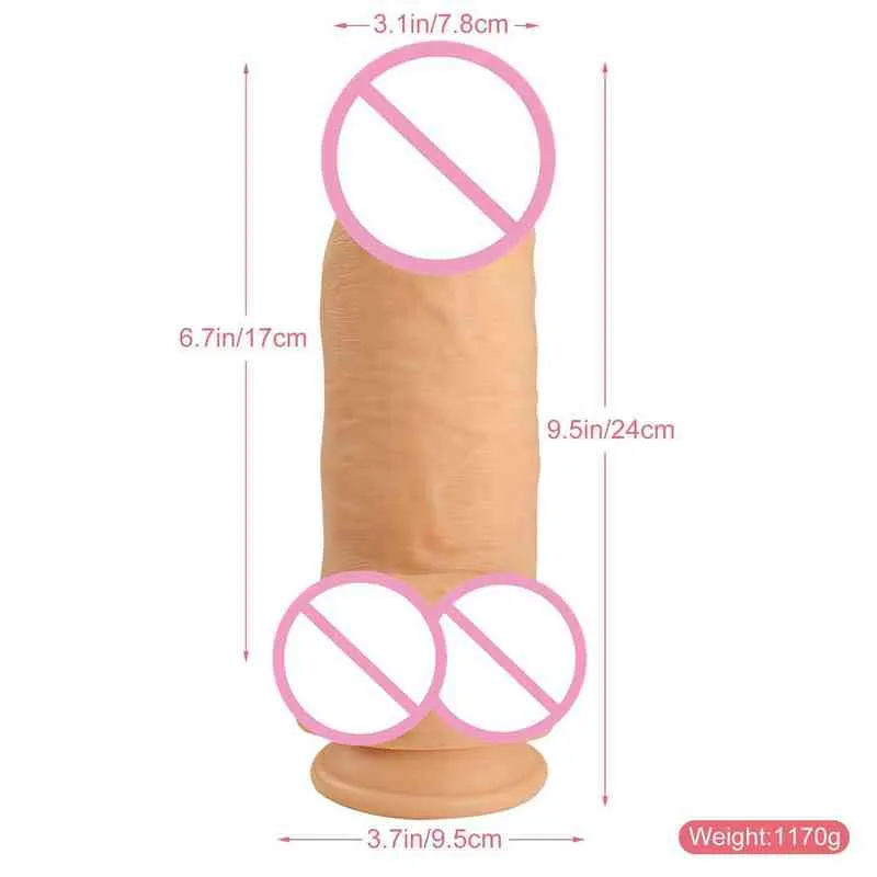 Nxy Dildos Large Size Vestibular Anal Plug Female Masturbation Penis Adult Vaginal Dilation Stimulation 0316