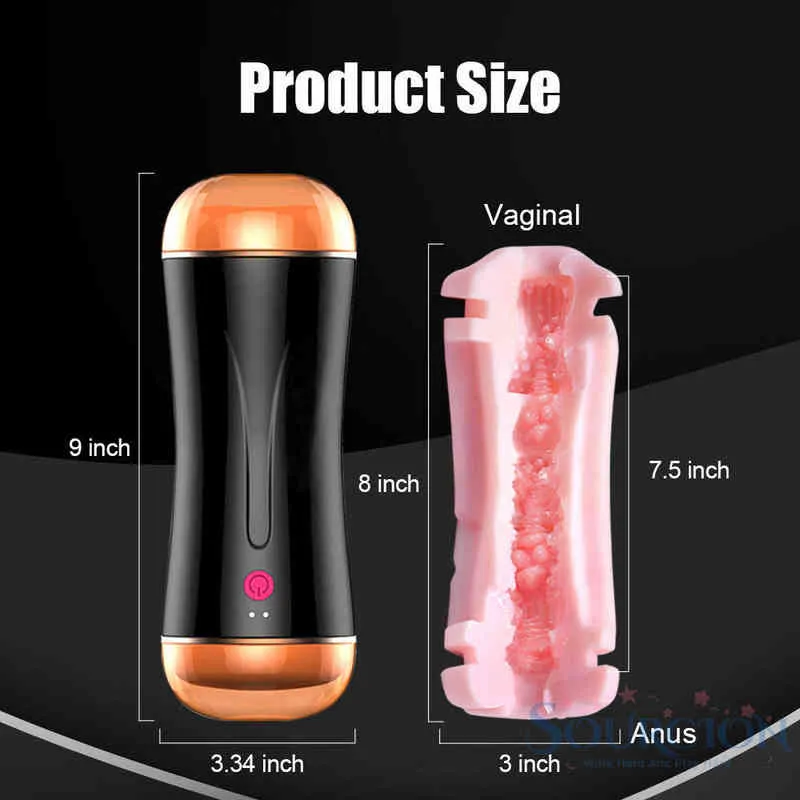 NXY Sex Män Masturbators Sourcion Male Onani Cup Vibrerande Suck Machine Masturbator Simulering Vagina Vuxen Produktleksak För 0412