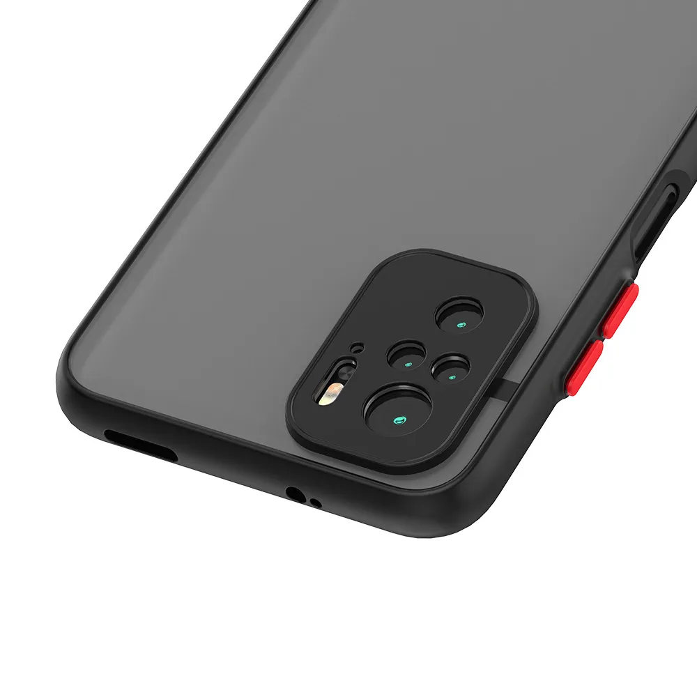 Xiaomi 11 Ultra 10t Pro Note 10 Lite 10 9 Poco XMatte Back Cover Redmi 9a 10 9のTPUバンパー電話ケース