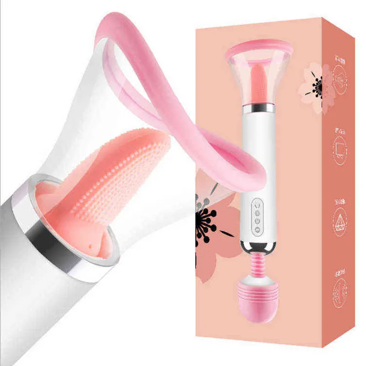 NXY Vibratoren Dropship Großhandel g-punkt Spielzeug Sex Erwachsene Produkt Nippel Saugen Klitoris Stimulator Lecken Zunge Vibrierender Sauger Vibrator 0411
