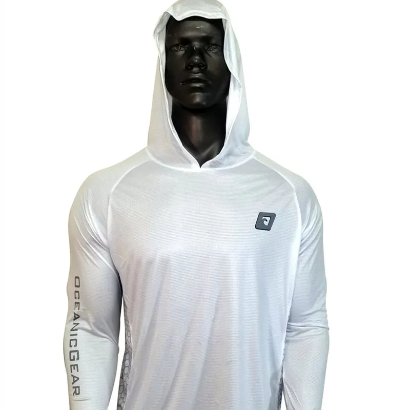 Hoodie Hoodie Long Sleeve Long Sleeve Upf 50 UV مقاومة للركض صيد الأسماك تلبس فريق الأسماك المخصصة 220812