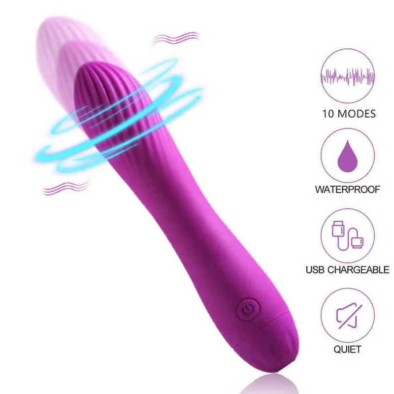 Wibratory NXY Silikon Dildo G Spot pochwę stymulator wibratorów Massager Masturbator Wodoodporne ładowce produkty dla dorosłych 220509