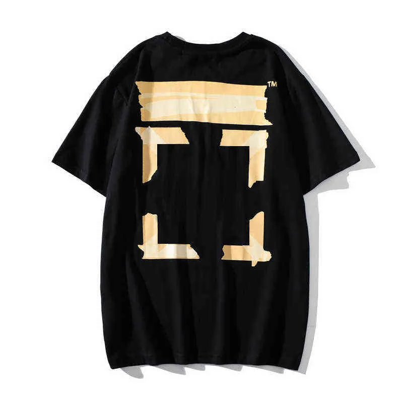 Camiseta Harajuku de manga corta para hombre, ropa de calle neutra de verano de hip-hop, moda informal negra con cuello redondo americano para niño