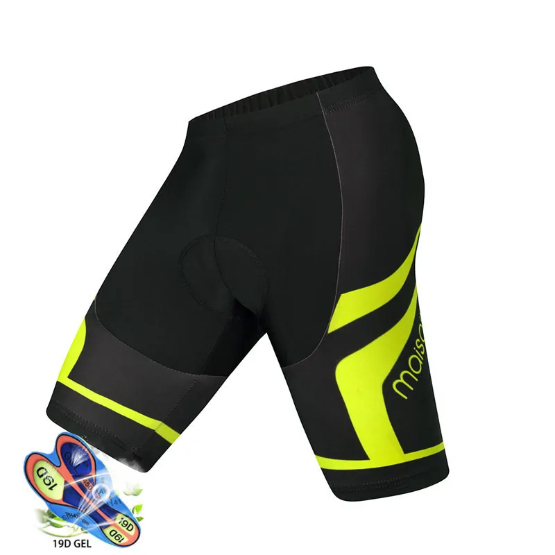 Shorts cyclistes Men 19d antidérapant en gel vélo de gel MTB shorts montagnard bicycle classique pantalon court à l'amortisseur ropa ciclisme 220629