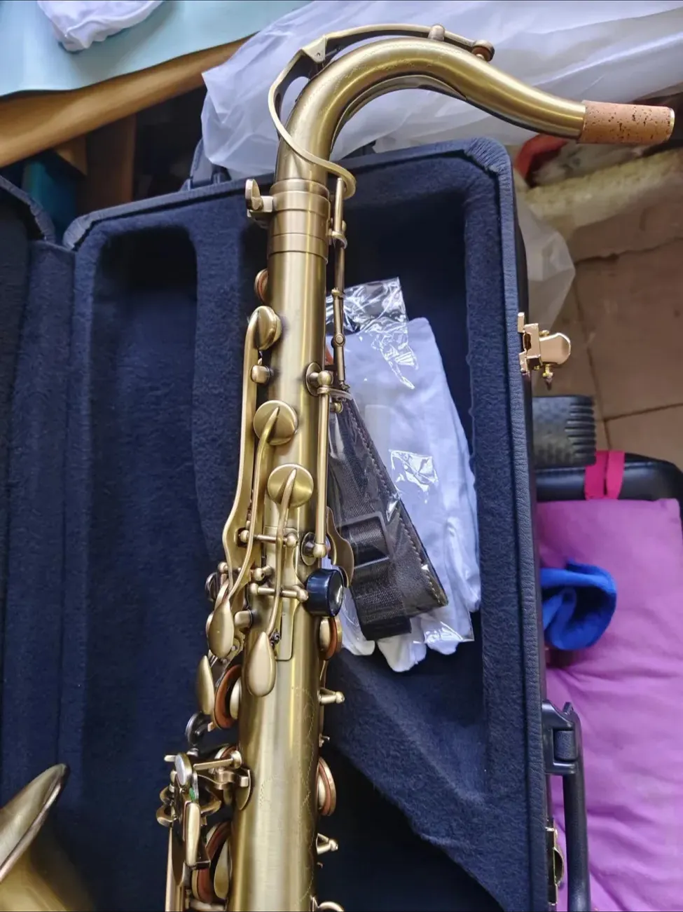 RETRO ANTIGO COPPER 62 TENOR TENOR PROFISSIONAL SAXOPHONE Atualize Tons Profissional Tons Profissional BB Instrumento de Jazz Sax Tenor