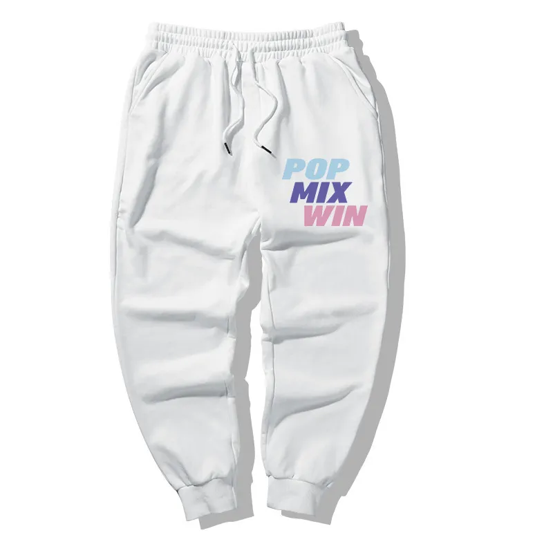 Hommes Pop Mix Win pantalons de survêtement pantalons amples décontractés Harajuku Streetwear Joggers pantalons longs pantalons de train de sport grande taille en gros 220608