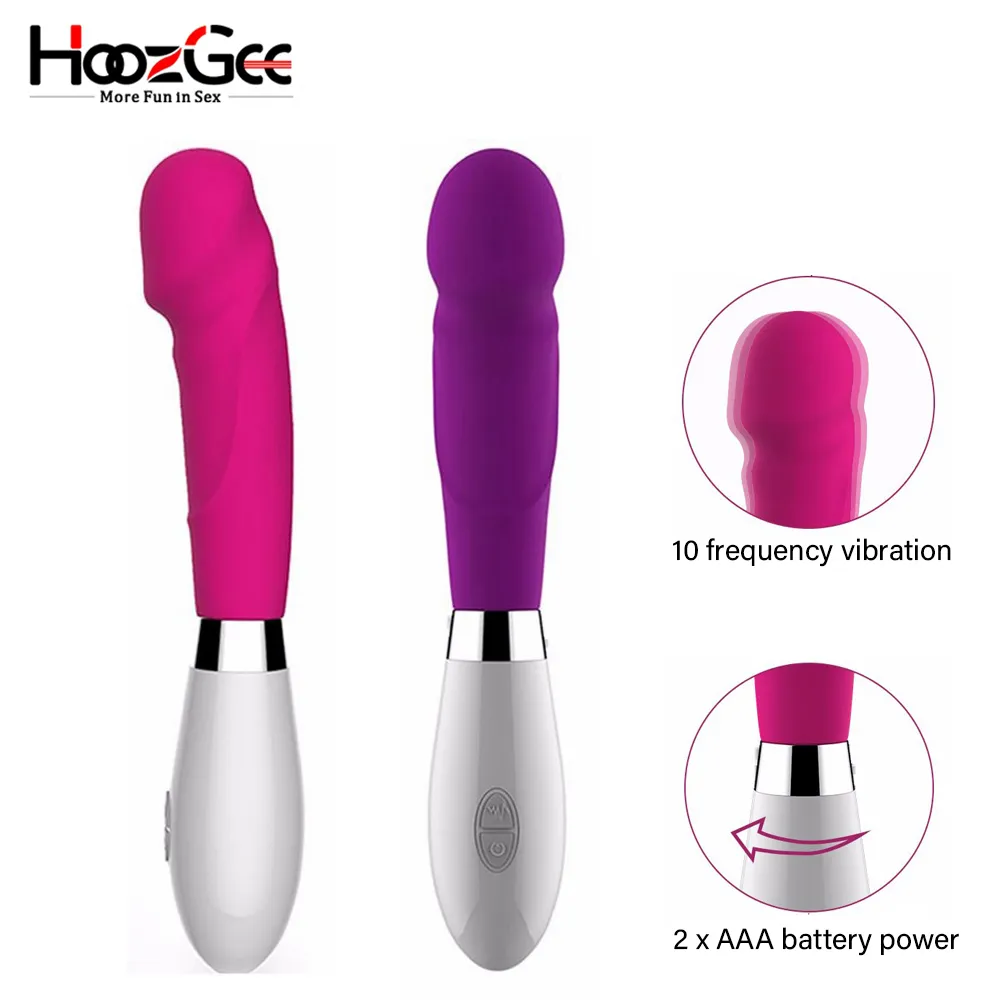 10 modalità Realistico Dildo Vibratore Morbido Silicone Vagina Massaggiatore Stimolatore del clitoride Masturbatore femminile Giocattoli sexy le donne