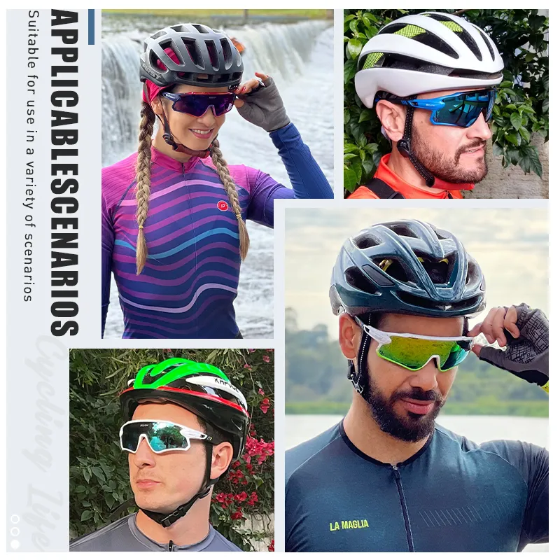 SCVCN Pochromic Lunettes De Cyclisme VTT Équitation Lunettes De Soleil De Course UV400 Lunettes De Pêche Polarisées Homme Femme Vélo Lunettes De Vélo 220629