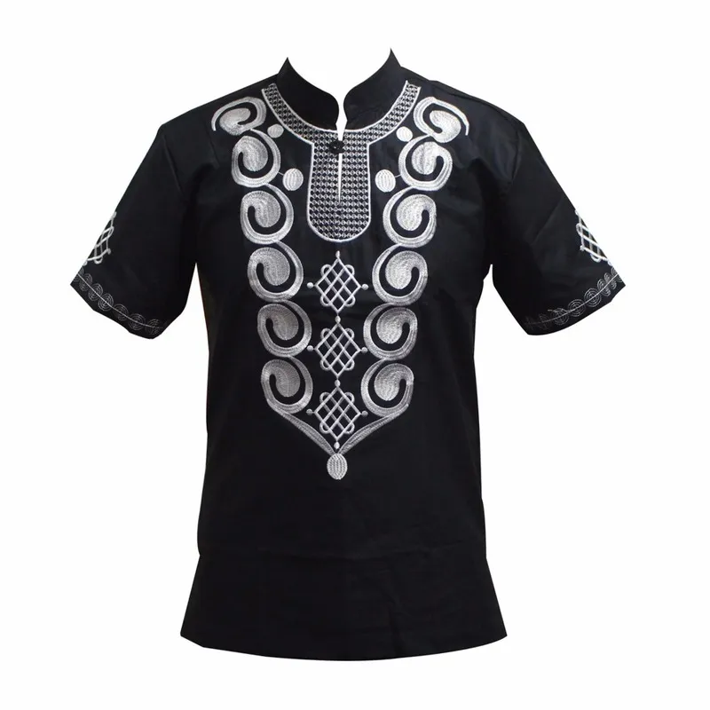 Dashikiage Homme Broderie Couleurs Traditionnel Mali Africain Vintage Top 220523