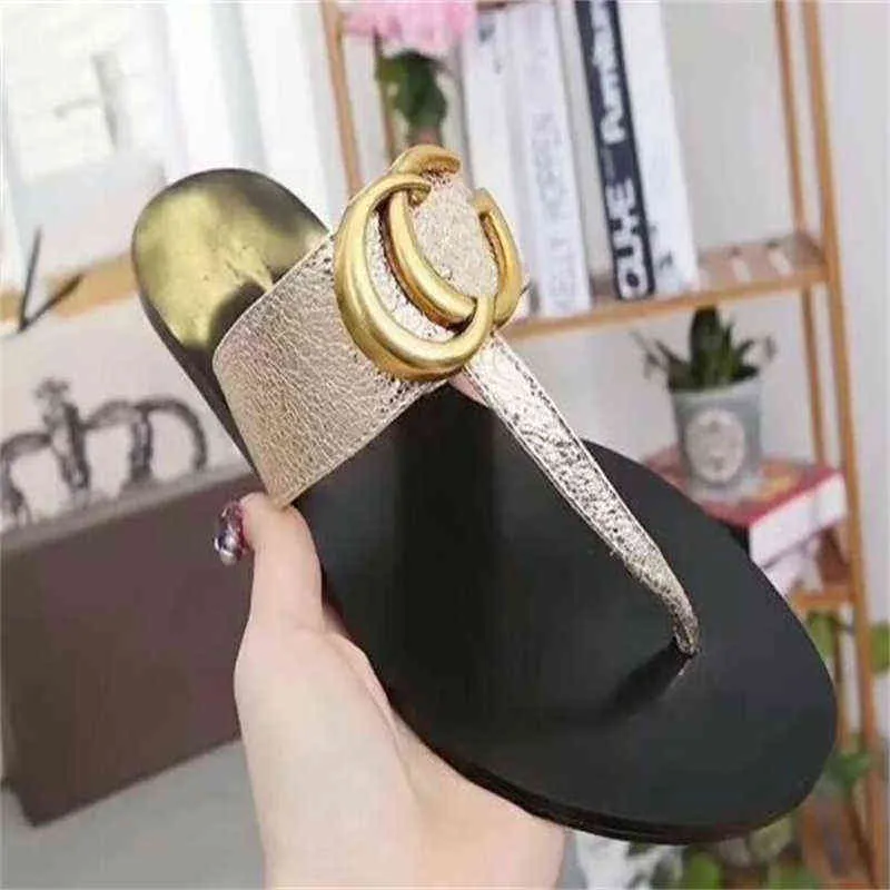 Designer woman Slippers men slipper Gear bottoms Flip Flops women luxury sandals fashion causal flip flop size 35-46 with box