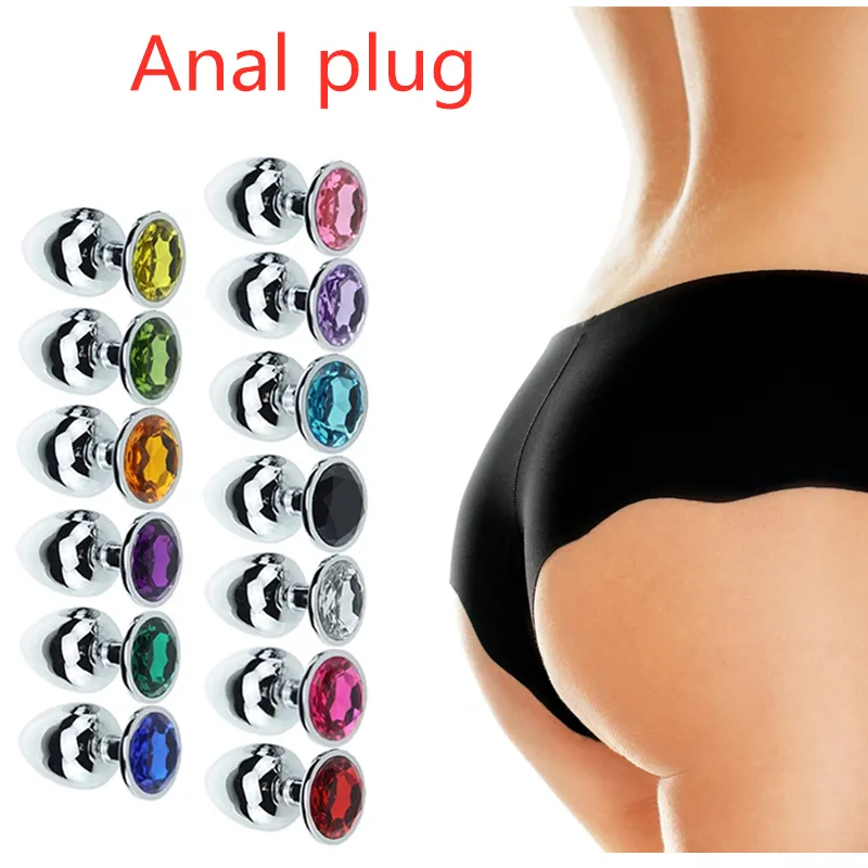 s/m/l Sexy vibrador vibrador inoxidável metal anal plug plugy para adultos escravidão restrições homens homens gay butt