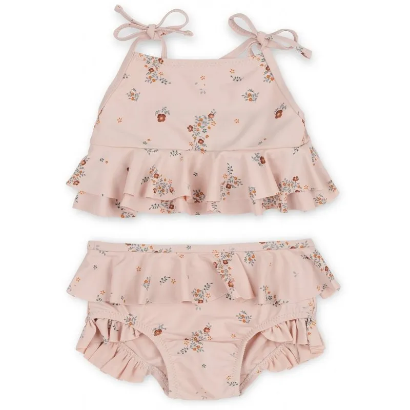 Barn badkläder set ks märke sommar pojkar flickor söta modetryck baddräkter baby småbarn semester outwear bikini kläder 220425