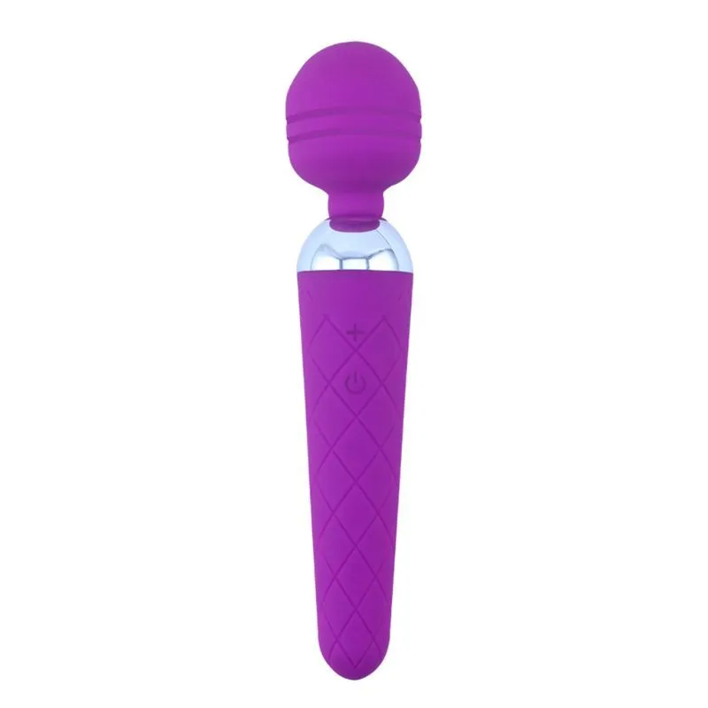 Handheld USB Rechargeable Vibrator 16 Powerful Speed Vibrations Adult sexy Toys for Women Couple U1JD