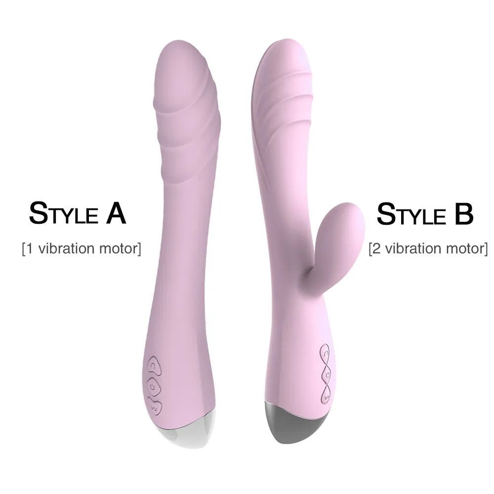 10 prędkości USB Podwójny silnik G Spot Rabbit Vibrator Wodoodporne łechtaczki stymulator pochwy masażer seksowne zabawki dla kobiet
