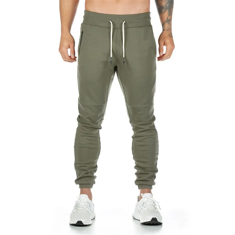 Joggers Sweetpants Erkekler Sıradan Pantolon Düz Renkli Spor Salonu Fitness Egzersiz Spor Giyim Pantolon Sonbahar Kış Male Crossfit Track Pants 220706