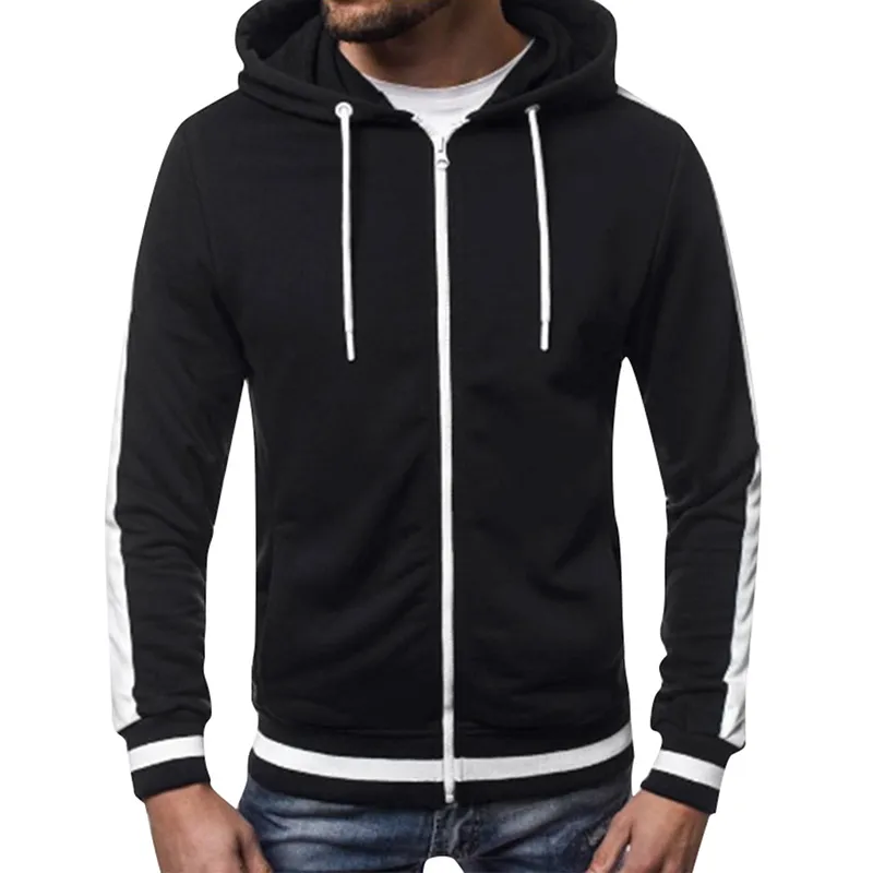 Covrlge Sweatshirt Mannen Casual Hoodies Merk Mannelijke Lange Mouw Solid Hoodie Zwart Rood Big Size Paneron Hombre MWWL174 220325