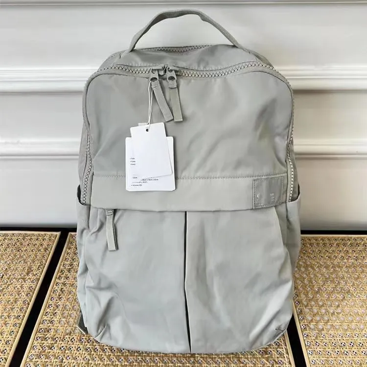 LU School Everyday Backpack Backpack Yoga Bags قدرة كبيرة على اللياقة البدنية متعددة الوظائف All Night Festival Bag 23l عالي الجودة BA297E
